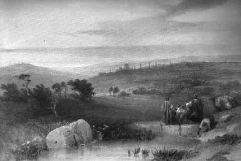 Jerusalem from Mount Scopus, by David Roberts, 1842