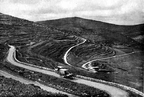 On The Main Road From Shechem To Jerusalem, 1913