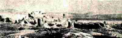 Tiberias after the earthquake of 1837